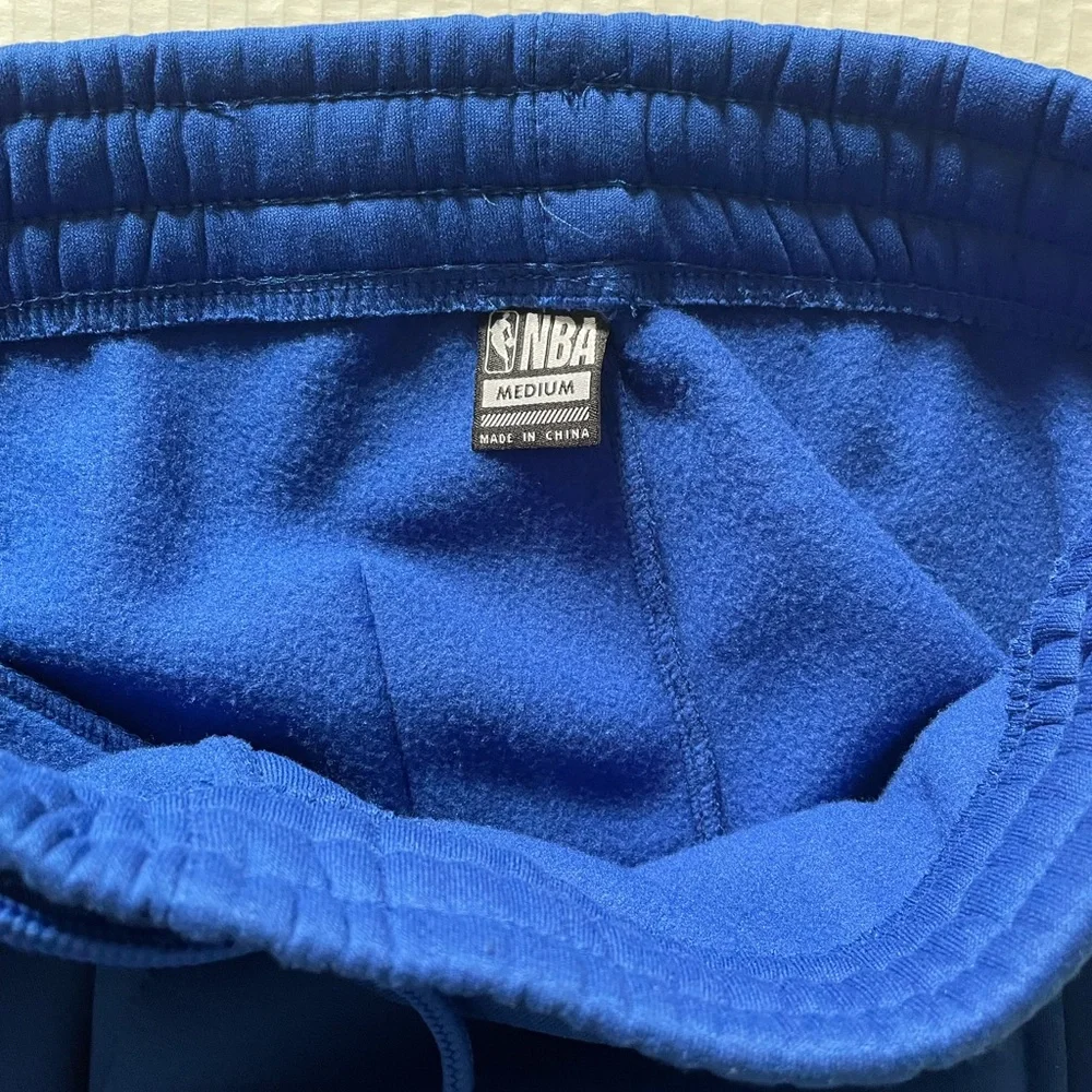 NBA Men's Jogger Basketball Pant Comfort Fit Sweatpants, Blue Size Medium - Picture 7 of 10